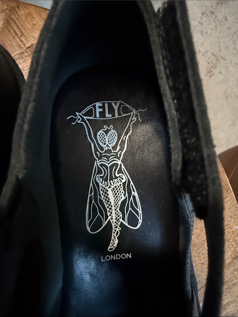 Fly London Togo 533 Leather Platform Shoes 39/9 - Picture 11 of 15
